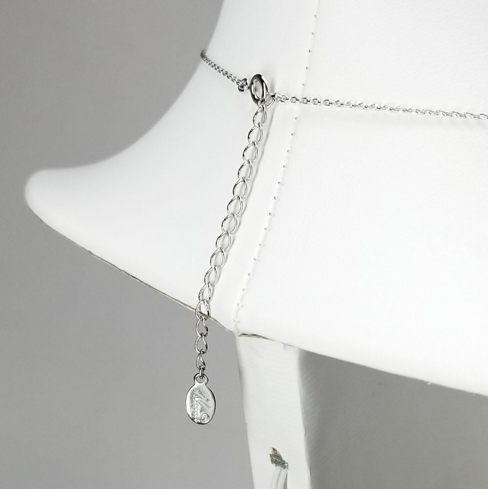 NEW Micro Pave CZ Diamond Necklace - Picture 7 of 10